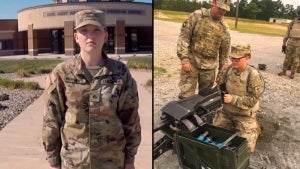 College Student Is 1st Female Enlisted Infantry Soldier in Iowa
