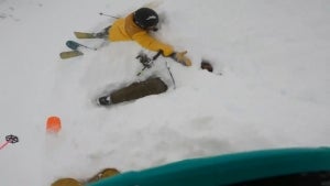 Skier Says It Was ‘Scary’ Being Buried in 3 Feet of Snow Following Backflip 