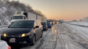 People Were Trapped in Traffic for 19 Hours Due to Epic Snowstorm Gridlock