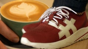 Coffee Grounds and Recycled Water Bottles Turned Into Sneakers