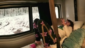 9-Year-Old and Dad Get Stuck on Train for 40 Hours in Snowstorm