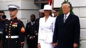 Melania Trump Auctioning Off White Brimmed Hat With Bids Starting at $250,000
