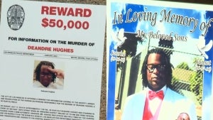 $50,000 Offered for Information on 2016 Killing of DeAndre Hughes in Los Angeles