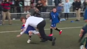 Australian Prime Minister Tackles Child While Playing Soccer on Campaign Trail