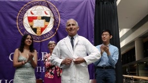 Dr. Fauci Tests Positive for COVID-19 After Massachusetts College Reunion