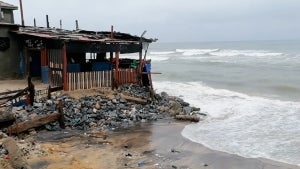 Erosion From Human-Caused Climate Change Threatens Ghana’s Coast