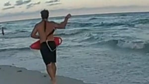 Swimmer Rescued After Being Caught in Rip Tide Current Off Florida Coast