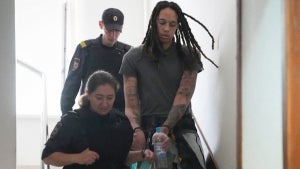 Brittney Griner Appears in Russian Court, Detention Extended