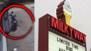 Tattooed ‘Moped Bandit’ Swipes Tip Jar from Family-Owned Ice Cream Shop