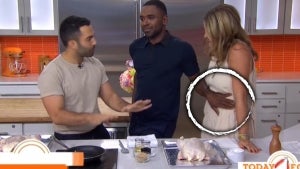 Justin Sylvester Pushes Jenna Bush Hager During Today Show’s Cooking Segment 