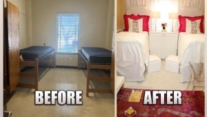 University of Mississippi Freshmen Hire Interior Designer to Decorate Dorm Room 