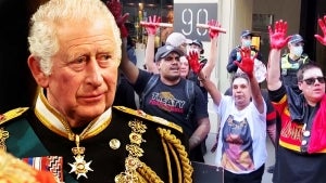 Australian Anti-Monarchy Protesters March in Sydney and Melbourne