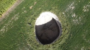 Massive Sinkholes Appearing in Turkey Have Locals Concerned