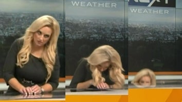 TV Meteorologist Passes Out Live on Air