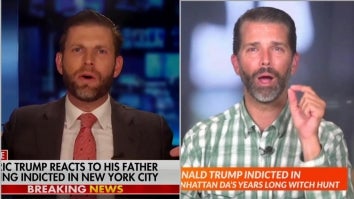 Donald Trump’s Sons React to His Hush Money Indictment 