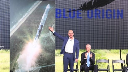 A bidder has won a seat on Jeff Bezos' rocket ship for $28M