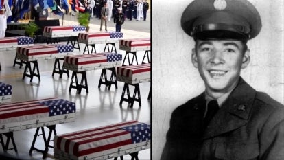 Army Corporal Richard Henderson, killed in Korea in 1950, has returned to American soil and finally identified. 