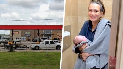 Woman Gives Birth in Gas Station Bathroom