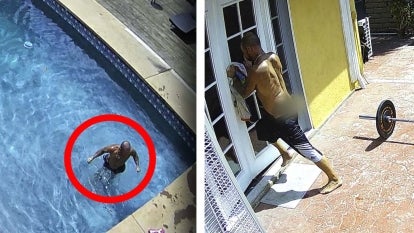 Burglar Takes a Dip in Homeowner’s Pool Before Breaking In