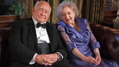 Ed Asner and Betty White