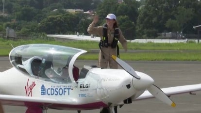 19-Year-Old Pilot Lands in Costa Rica on Globe-Circling Trip