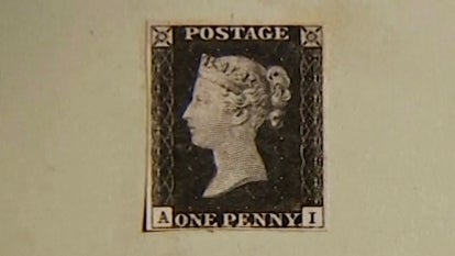 A stamp from 1840