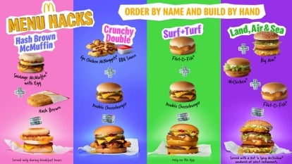 McDonald's shares some recipes for their secret menu items.