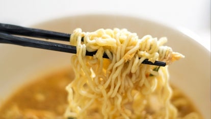A stock image of a bowl of noodles.