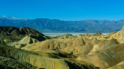 A photo of Zabriskie Point, Death Valley, California/Conglomerate Mesa