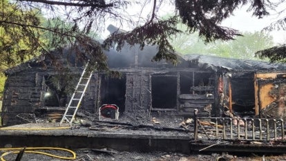 Arson fire kills 10-year-old girl.