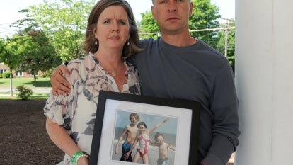 Mark Barden and wife Jackie Barden lost their son Daniel Barden in the Sandy Hook School Shooting in Newtown.