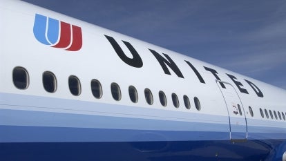 United airplane