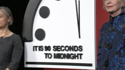 Doomsday Clock Now at 90 Seconds to Midnight