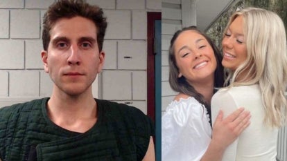 Bryan Kohberger (left); Xana Kernodle and Madison Mogen (right)