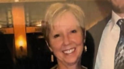 Laura Ann Linden, 65, white, short blonde hair, smiling