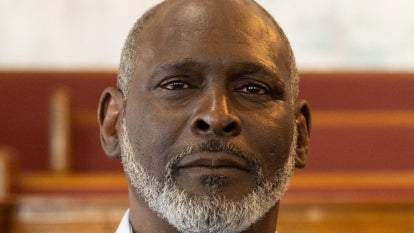 Crosley Green, Black Man, bald, grey beard