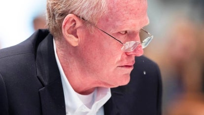 Alex Murdaugh sheds tears during his trial for the murders of his wife, Maggie Murdaugh, and son, Paul Murdaugh.