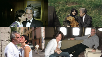 Ghislaine Maxwell and Jeffrey Epstein
