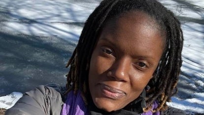 Erica Atkins smiling in selfie