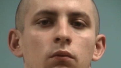 Axel Cox, 24, mugshot, white man