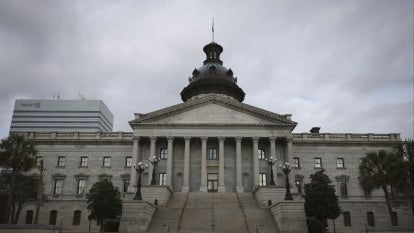 exterior of the South Carolina State House