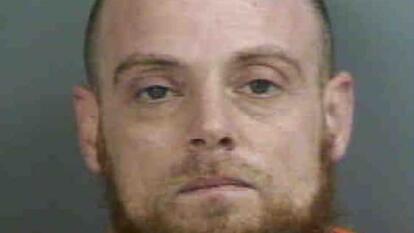 drunk man breaks into police department