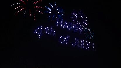 Why Synchronized Drones Are Replacing Some 4th of July Firework Celebrations