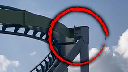 Parent Spots Crack on Roller Coaster