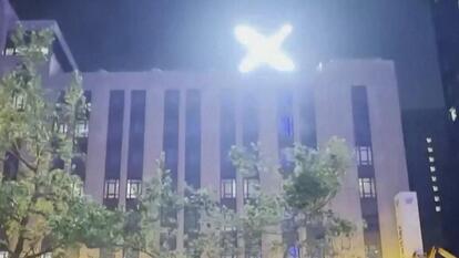 Elon Musk Faces Backlash for Installing Bright 'X' Logo on Twitter HQ Building 