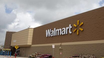 Walmart store building