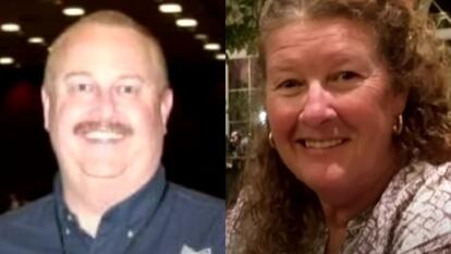 split image: on left is John Snowling, on right Marie Snowling