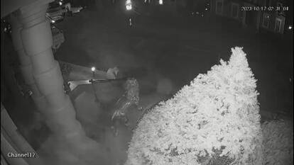 Surveillance video view of Library Restaurant in New Hampshire