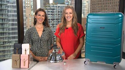 Inside Deals: Vegan Leather Crossbody Bag, Tea Kettle, Luggage Set 