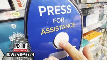 Employee call button.